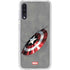 Marvel Captain America Shield Break Galaxy A50 Clear Case